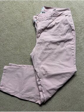 Market & Spruce Straight Leg Jeans in Dusty Pink